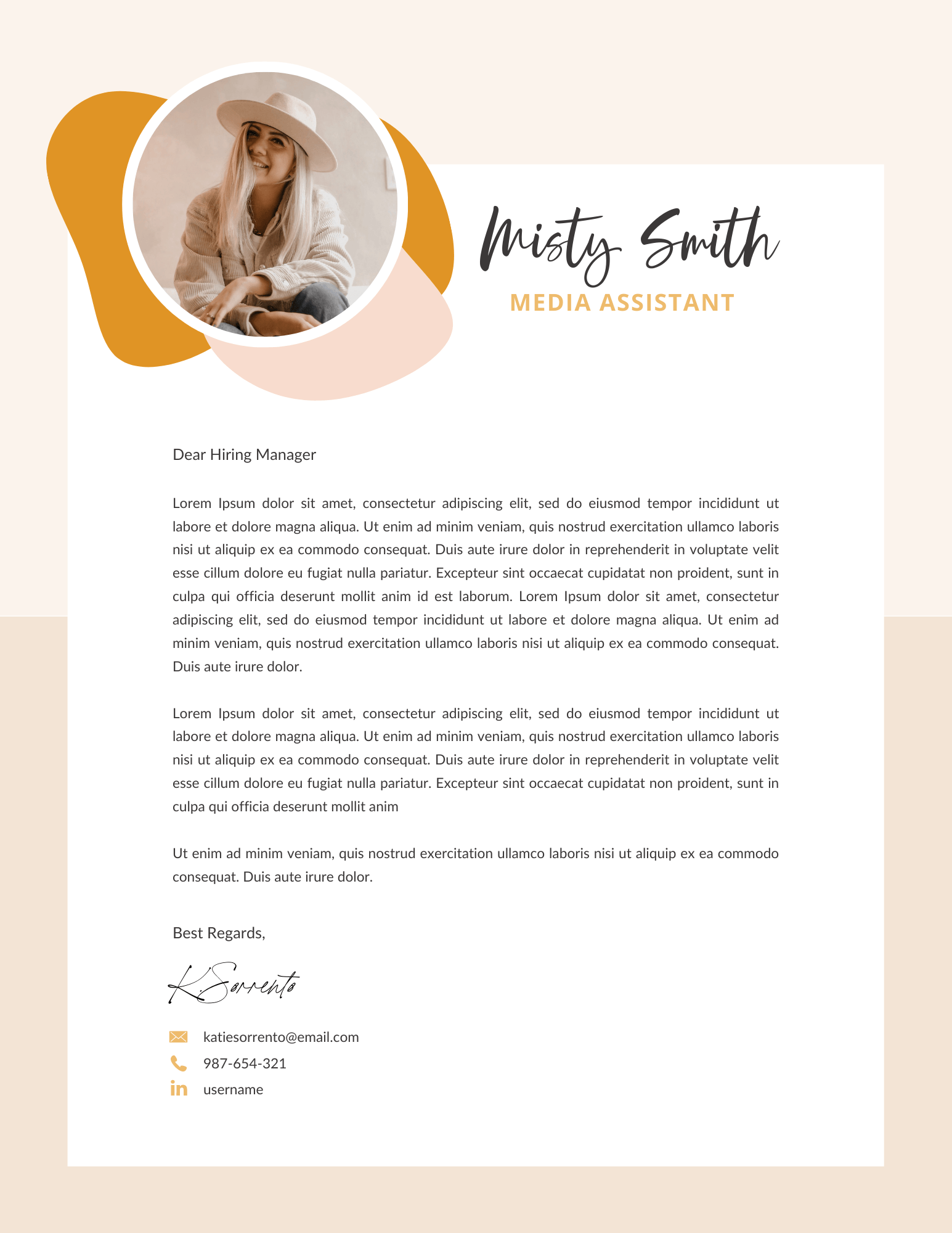 Bright Sunshine Resume Template for Canva - Career Creative