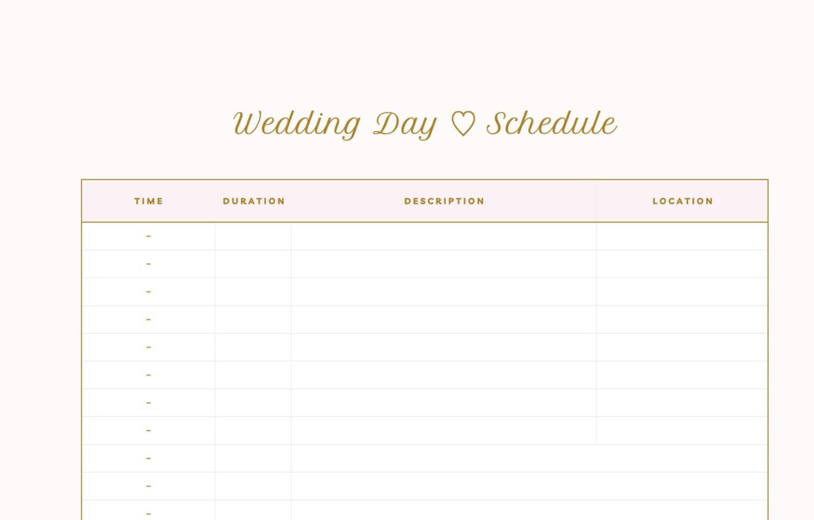 Career Creative Wedding Budget Planner For Google Sheets